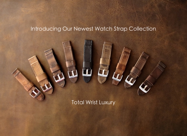 Bas and Lokes Handmade Leather Watch Strap Collection